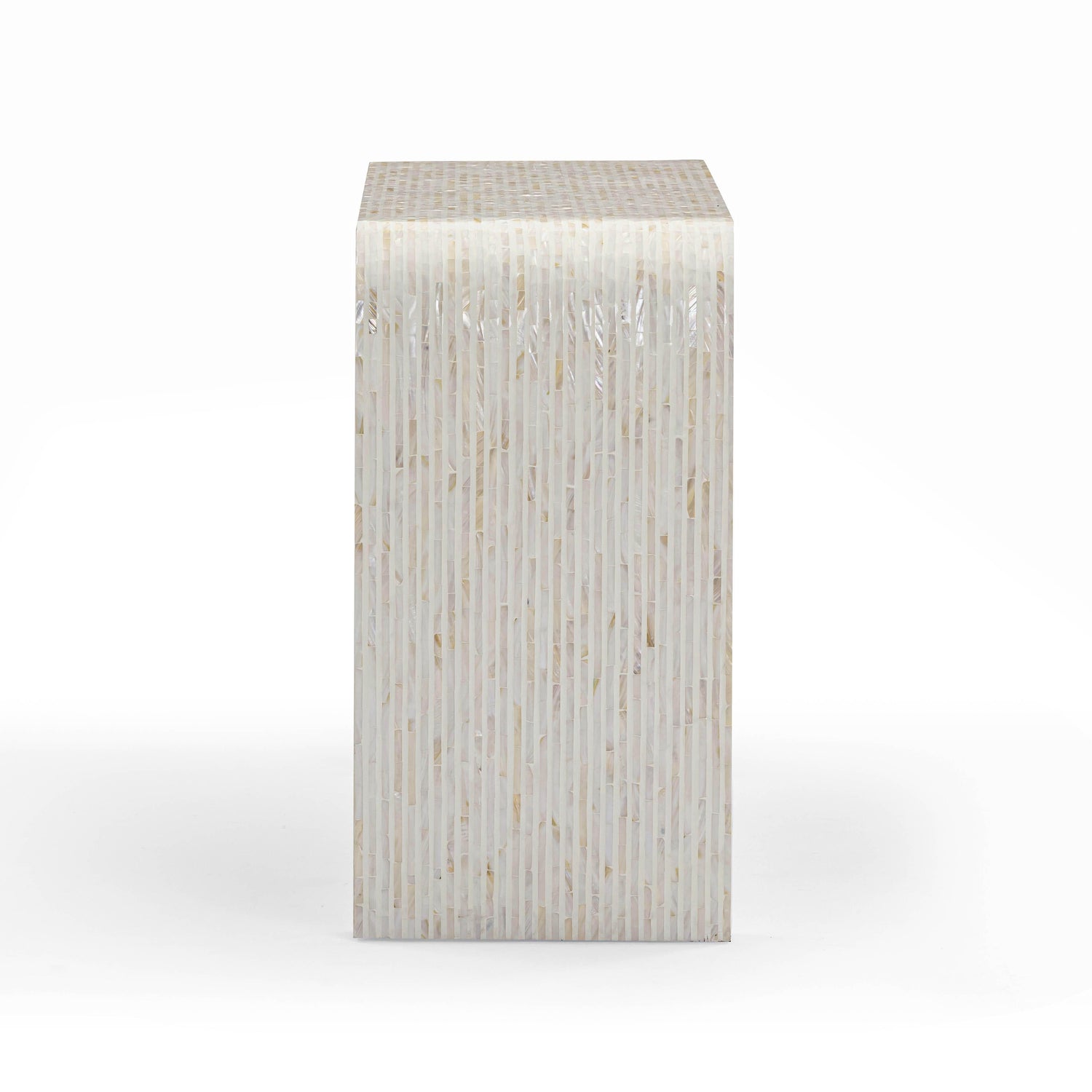 Opus Cream Capiz Shell Console Table