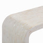 Opus Cream Capiz Shell Console Table