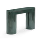 Mira Deep Green High Gloss Console Table
