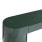 Mira Deep Green High Gloss Console Table