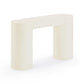 Mira Cream High Gloss Console Table