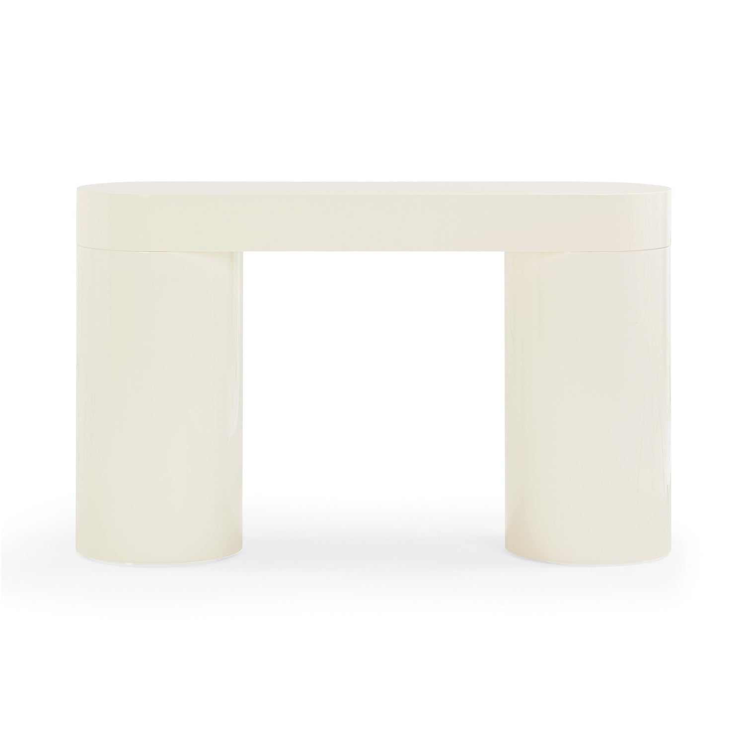 Mira Cream High Gloss Console Table
