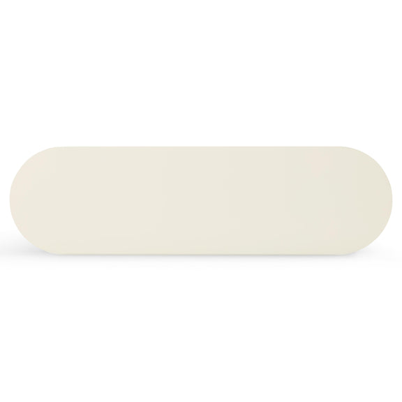 Mira Cream High Gloss Console Table