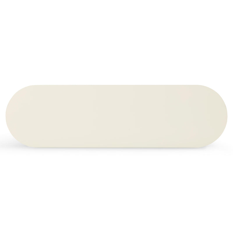 Mira Cream High Gloss Console Table
