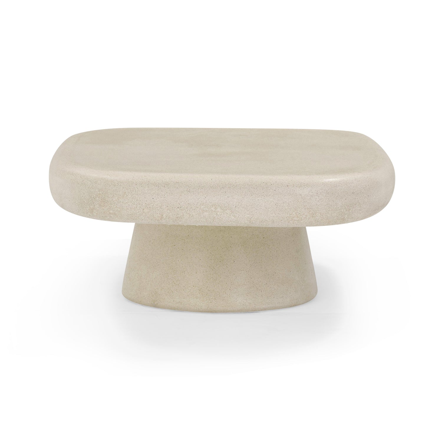 Darial Sandstone Indoor/Outdoor Coffee Table