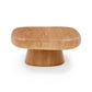Darial Wood Grain Pattern Indoor/Outdoor Coffee Table