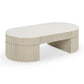 Bella Cream Large Storage Coffee Table