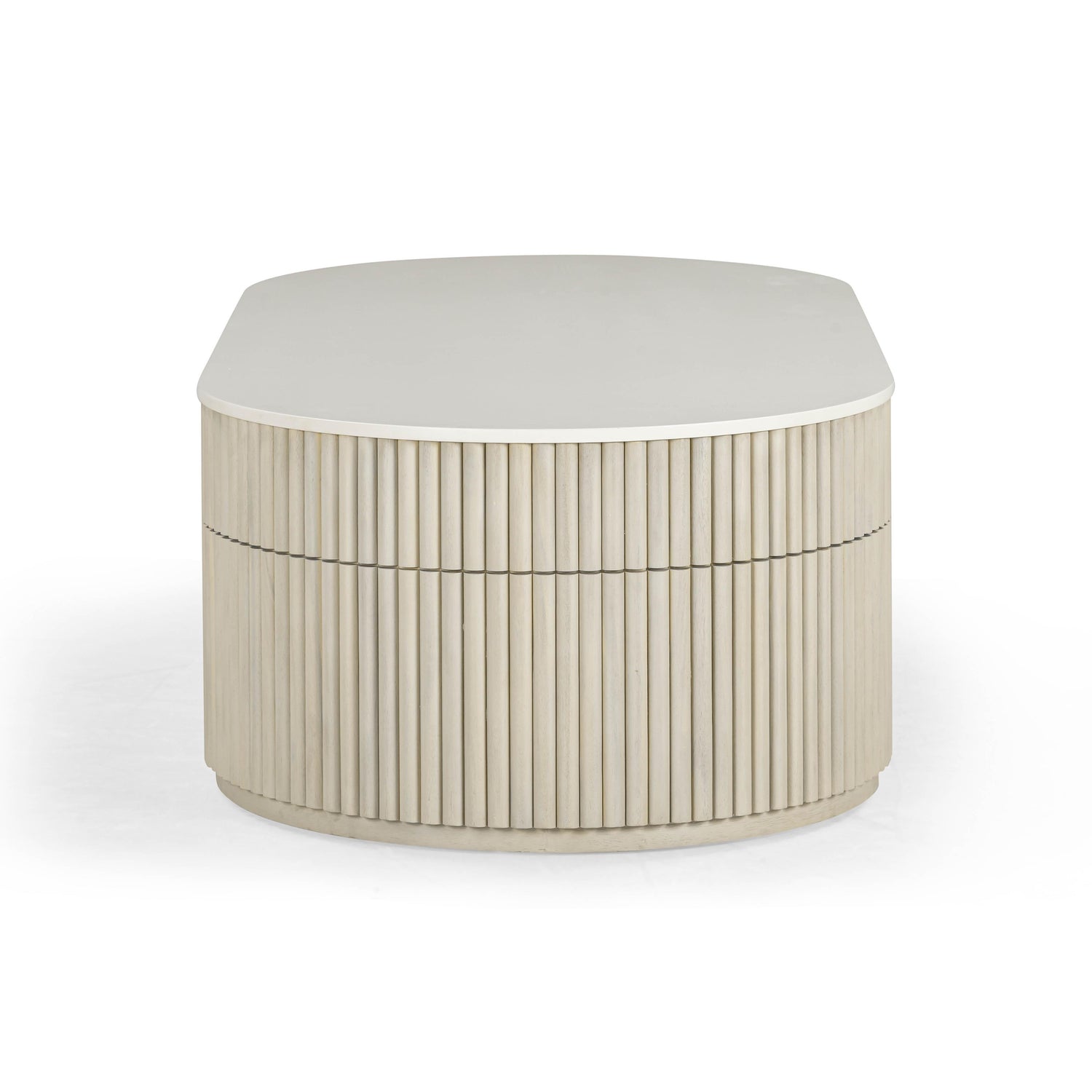 Bella Cream Large Storage Coffee Table