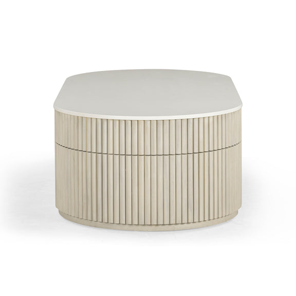 Bella Cream Large Storage Coffee Table