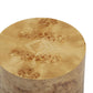 Fig Natural Burl Drum Side Table