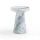 Zara Aegean Marble Indoor / Outdoor Side Table