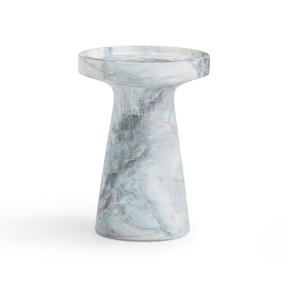 Zara Aegean Marble Indoor / Outdoor Side Table