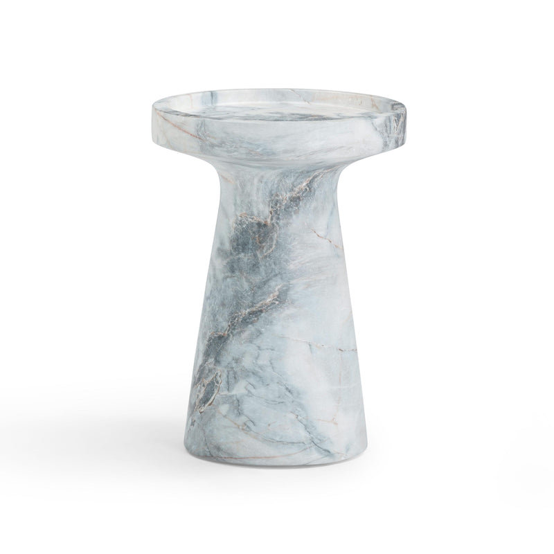 Zara Aegean Marble Indoor / Outdoor Side Table