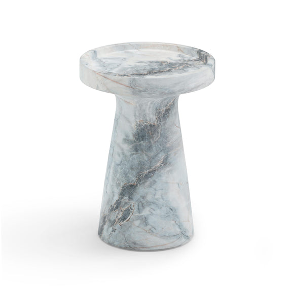 Zara Aegean Marble Indoor / Outdoor Side Table