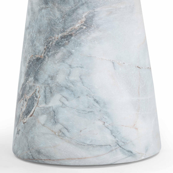 Zara Aegean Marble Indoor / Outdoor Side Table