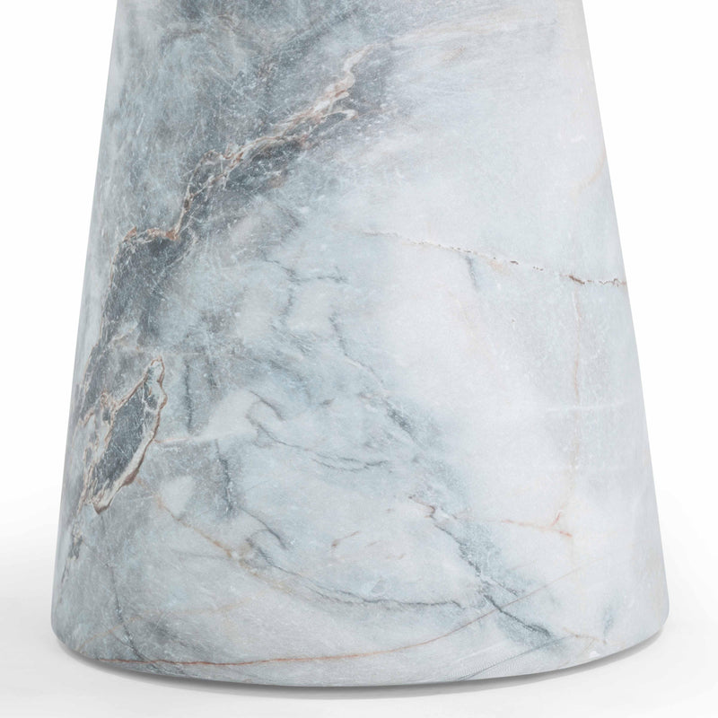 Zara Aegean Marble Indoor / Outdoor Side Table