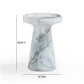 Zara Aegean Marble Indoor / Outdoor Side Table