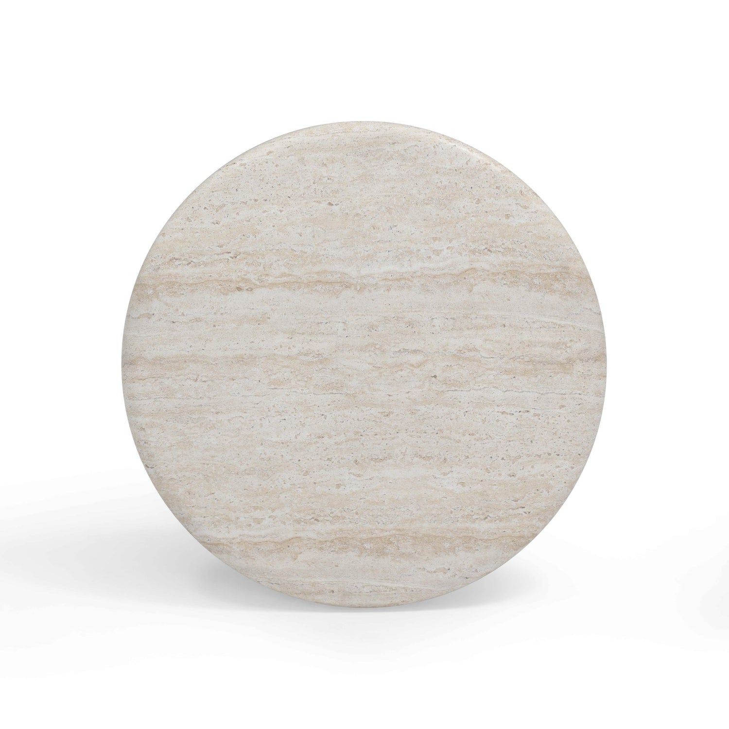 Cynthia Travertine Concrete Indoor / Outdoor Side Table