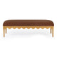 Oodle 56.5" Performance Vegan Mohair Bench - Bronze / Natural Ash
