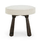 Pookie Performance Boucle Accent Stool - Cream
