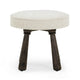 Pookie Performance Boucle Accent Stool - Cream