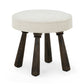 Pookie Performance Boucle Accent Stool - Cream