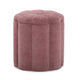 Fleur Textured Performance Velvet Storage Ottoman - Mauve