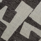 Bisou Performance Jacquard Ottoman - Black