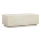 Romy 47" Rectangular Coffee Table - Faux Travertine