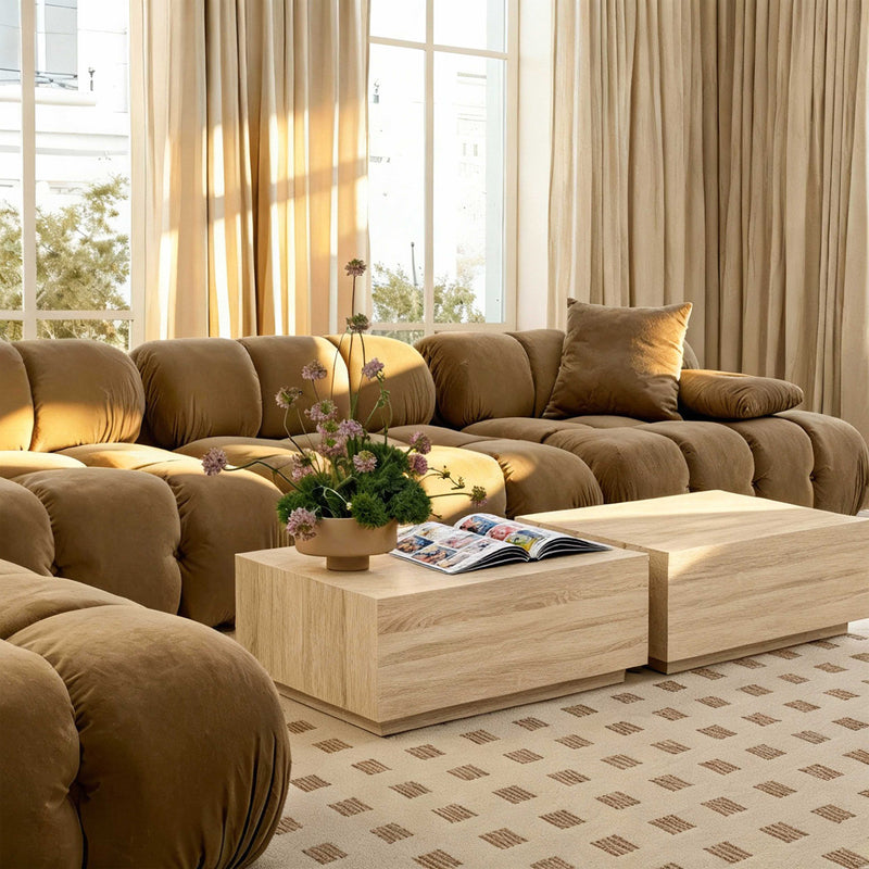 Romy 47" Rectangular Coffee Table - Faux Wood