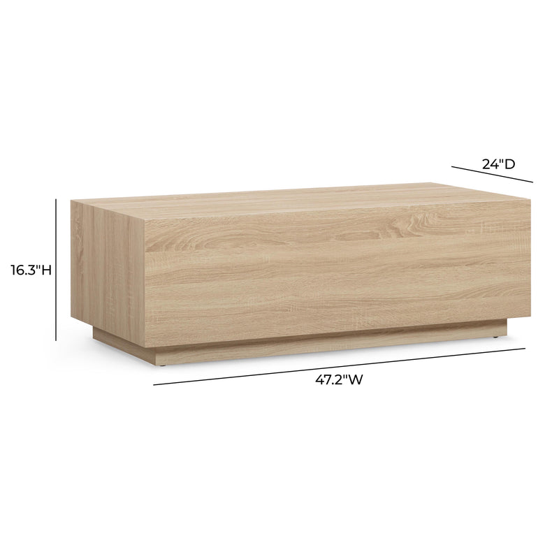 Romy 47" Rectangular Coffee Table - Faux Wood