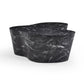 Slab 59" Concrete Indoor/Outdoor Coffee Table - Black Marble
