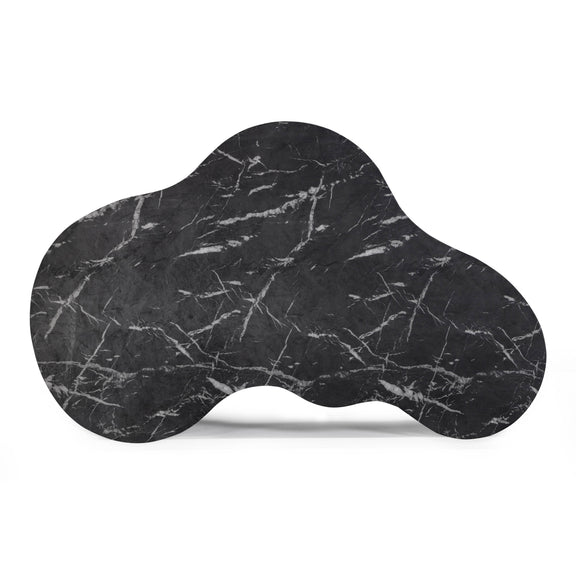 Slab 59" Concrete Indoor/Outdoor Coffee Table - Black Marble