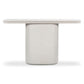 Suraya 55" Indoor/Outdoor Concrete Console Table - Ivory