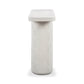 Suraya 55" Indoor/Outdoor Concrete Console Table - Ivory