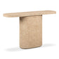 Suraya 55" Indoor/Outdoor Concrete Console Table - Faux Travertine