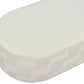 Suraya 55" Indoor/Outdoor Concrete Rounded Coffee Table - Ivory
