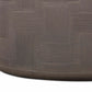 Suraya 55" Indoor/Outdoor Concrete Rounded Coffee Table - Dark Umber