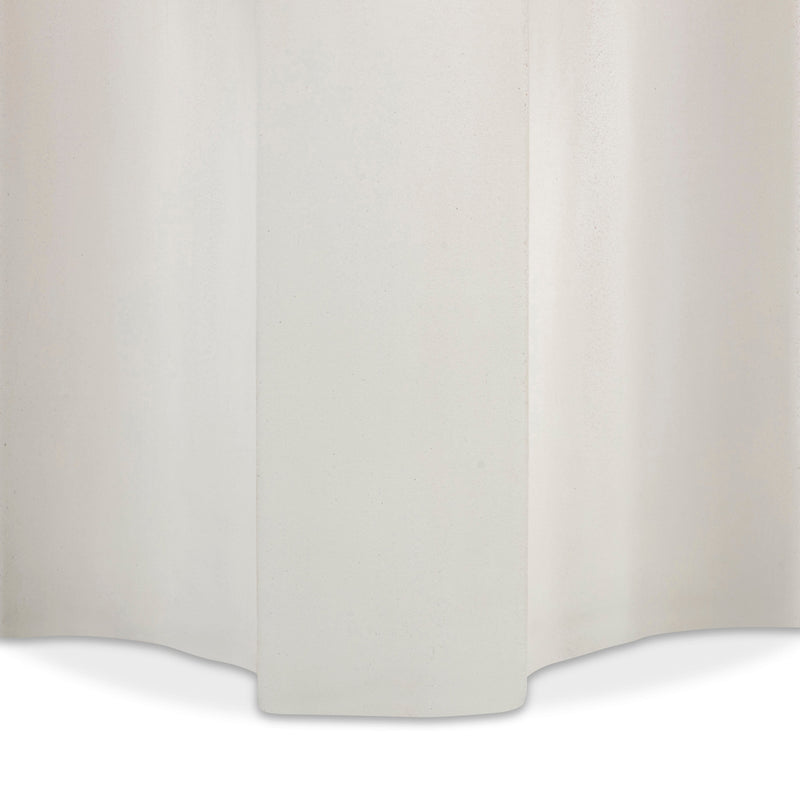 Cassandra Ivory Indoor/Outdoor Concrete Side Table