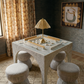 Tomlin 35" Square Mahjong Table - Beige