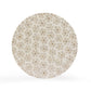 Lorna Capiz Shell Accent Stool - Pearl