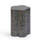 Truffle Black Mother of Pearl Shell Side Table