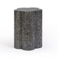Truffle Black Mother of Pearl Shell Side Table