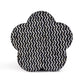 Truffle Black Mother of Pearl Shell Side Table