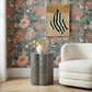 Truffle Black Mother of Pearl Shell Side Table