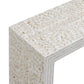 Cyprus 47" Cream Capiz Shell Console Table