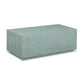 Earl 48" Shell Rectangular Coffee Table - Light Blue