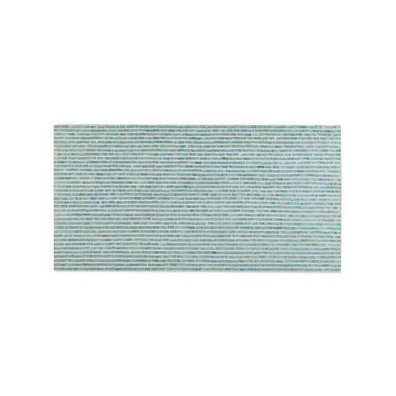 Earl 48" Shell Rectangular Coffee Table - Light Blue