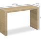 Mona 48" Natural Seagrass Console Table