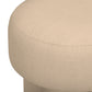 Masha Yellow Gingham Performance Linen Accent Stool